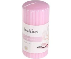 Bolsius koloninė žvakė „Bolsius True Scents“ 33 colių 12 cm, 3 vnt.. Magnolija