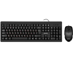 Sven Klaviatūra ir pelė KB-S320C juodas (104 keys, 1000DPI, 2+1 bt.)