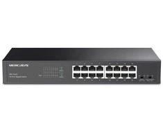 Šakotuvas Mercusys MS116GS Network Switch Juodas