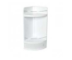 Q-Brick Qbrick TATAY Corner shelf with drawer baltas 154432001