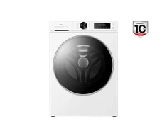 TCL | Skalbimo mašina | FP0944WA0 | Energy efficiency class A | Front loading | Skalbimo talpa 9kg | 1400 RPM | Gylis 56 cm | Plotis 60 cm | Ekranas | LED | Steam function | Baltas