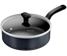 TEFAL Puodas | H0563242 | Titanium | Lid included | Pilkas