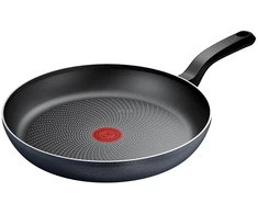 TEFAL Pan | H0560742 | Frying | Diameter 30 cm | Suitable for induction hob | Fixed handle | Juodas
