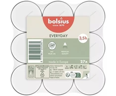 Bolsius arbatinės žvakės Baltas 27 vnt.