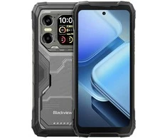 „Blackview XPLORE 1 5G“ tvirtas telefonas, 6,78 colio FHD 2460x1080 120Hz+2,01 colio 296x240 12+256GB MTK Dimensity 7050 aštuonių branduolių 2,4 GHz kamera 50+64MP+20MP naktinio matymo sistema 20000mAh NFC Gorilla Glass 5 Android 15 MIL-STD Juodas
