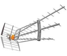 Televes DAT HD BOSS 790 -tehokas 75-elementtinen UHF-ulkoantenni LTE 700-suotimella