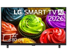 Televizorius LG 32LB650B3LA TV 81.3 cm (32") HD Smart TV Wi-Fi Juodas