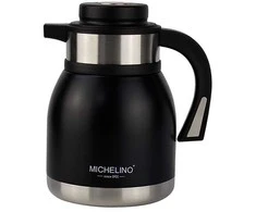 Michelino 54538 Termosas, 1,2l, juodas. Nerūdijantis plienas.