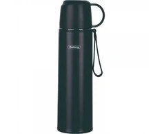 Termosas Rosberg 55R52010FB, nerūdijantis plienas, 0.5 L, juodas. Talpa: 0.5 L