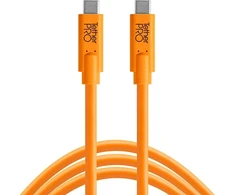 Tether Tools CUC15-ORG USB cable USB 3.2 Gen 1 (3.1 Gen 1) 4.6 m USB C Oranžinis