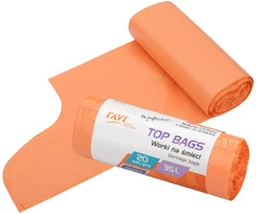 TOP BAGS užrišami šiukšlių maišai 35 l LD/HD, 20 vnt., 13.5 x 4 x 4, 00735, Simple Solution