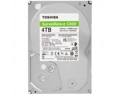 TOSHIBA S300 Surveillance HDD 4TB 3,5 colio SATA 5400rpm 256MB 24/7 3m. BULK