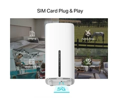 Maršrutizatorius TP-Link Archer NX210 | 5G AX1800 Dual-Band Gigabit, bevielis