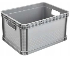 Daiktadėžė Keeeper, 40 x 30 x 22 cm, 20 l, pilka