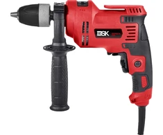 Grąžtas Smūginis gręžtuvas BESK BIDP651A 650W 13mm automatinis griebtuvas