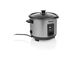 Tristar | RK-6146 | Rice cooker | 400 W | 1 L | Number of programs 0 | Juodas/Nerūdijantis plienas