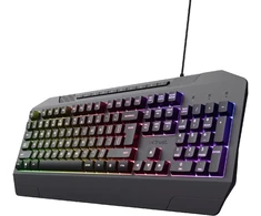 Klaviatūra žaidimams Trust GXT836 EVOCX su laidu membraninė su pašvietimu juoda