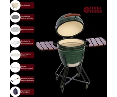 TunaBone Kamado classic 21" grill Size M Žalias