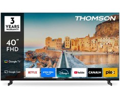 Thomson 40FG2S15 Televizorius 101,6 cm (40") Full HD Smart TV Wi-Fi Juodas