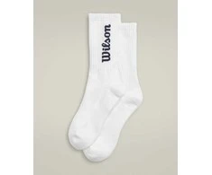 U CREW LOGO SOCK / BRIGHT Baltas/CLASSIC NAVY WU00017411ZACL (0194979230305)
