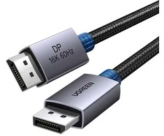 Kabelis DisplayPort DP - DP 2.1 16K@60Hz 1m 80Gbps DP131 UGREEN