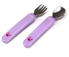 UMP Action! Kidsme spoon and fork Lavander from 6 months. 140301 LA