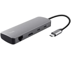 „Trust 25672“ sąsajos šakotuvas USB Type-C pilkas