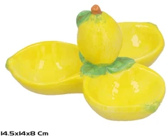 Lumarko užkandžių lėkštė „Citrina“ 14 5x14x8 cm KITCHEN&amp;GO