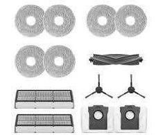 Priedų rinkinys dulkių siurbliams - robotams Dreame L10s pro Ultra/X30 Ultra/L30 Pro ULtra/L10s Ultra Gen2/E30 Ultra/L30s Ultra/L40 Ultra AE/L40 Ultra CE/D20 Ultra