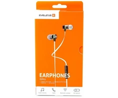 Ausinės Evelatus su laidu Universal Hands Free EEP01 with mic Universal 3.5mm Baltas EEP01 WHT