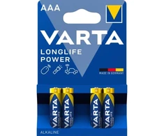 Varta Batterie Alkaline Micro AAA LR03 1 5V 4er Longlife