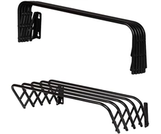 Sieninis šviestuvas Sauber Sieninė džiovyklė 3 m 60 cm, juoda