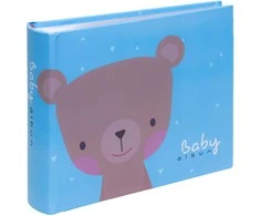 Nuotraukų rėmelis Victoria Collection Albumas B 10x15/100M Baby 1, mėlynas
