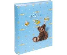 Nuotraukų rėmelis Victoria Collection Albumas B 10x15/200M Baby 3, mėlynas