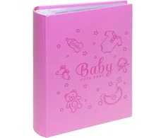 Nuotraukų rėmelis Victoria Collection Albumas B 10x15/300M-2 Baby 4, rožinė