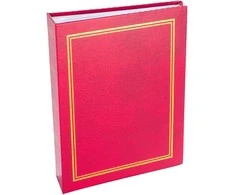 Nuotraukų rėmelis Victoria Collection Albumas MM 10x15/200 Classic, raudonas