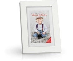 Victoria Collection Cubo nuotraukų rėmelis 10x15, baltas