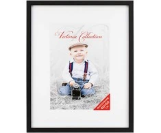Nuotraukų rėmelis Victoria Collection Cubo photo frame 40x50, juodas (VF2275)