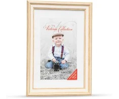Victoria Collection nuotraukų rėmelis Action 2 15x21, šviesiai rudas/baltas
