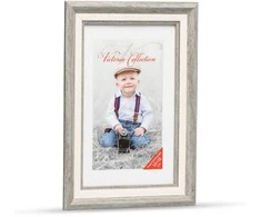 Nuotraukų rėmelis Victoria Collection Photo frame Action 2 10x15, pilkas/baltas