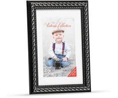 Nuotraukų rėmelis Victoria Collection Photo frame Action 4 10x15, juodas/sidabrinis
