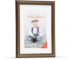 Nuotraukų rėmelis Victoria Collection Photo frame Action 4 15x21, juodas/auksinis