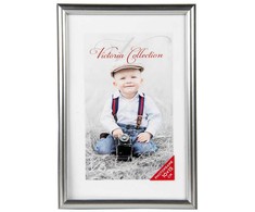 Nuotraukų rėmelis Victoria Collection Photo frame Future 10x15, sidabrinis