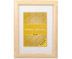 Victoria Collection Nuotraukų rėmelis Velvet 15x21, natūralus (VI2565)