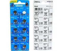 Vinnic AG6-10BB in a blister pack of 10 pcs.