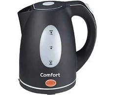 Virdulys Comfort Comfort 1.5l melna ar LED apg. 2000W DG2000-1026BK