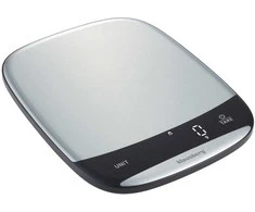 Virtuvinės svarstyklės Svarstyklės LED virtuvės svarstyklės, 10 kg, 1 g tikslumas, USB-C, tara, Klausberg
