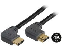 Vivanco kabelis HDMI – HDMI 3m angeled (47107)