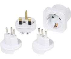 Vivanco travel adapter Europe 4pcs (36217) | Vivanco