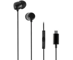 Įstatomos į ausis (In-ear tipo) ausinės Vivanco Stereo USB-C, juoda (61752)